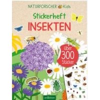 Naturforscher-Kids - Stickerheft Insekten